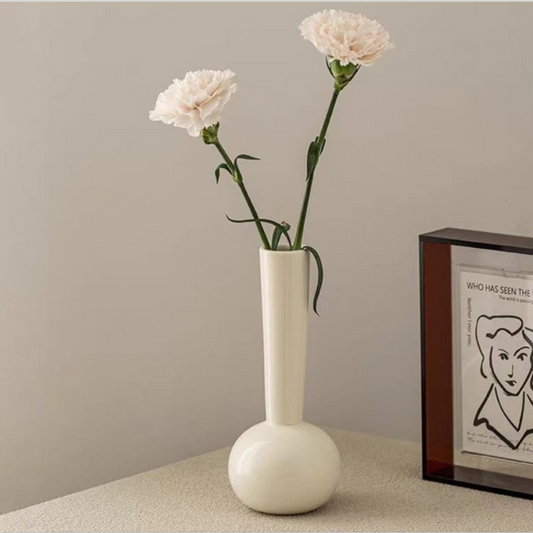 Jade Bottle Vase | Chinese Zen Ceramic Home Décor